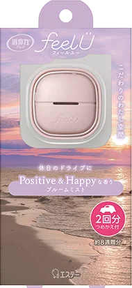 消臭力 クルマ用 feelU クリップタイプ ブルームミスト
