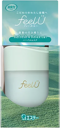 消臭力 クルマ用 feelU ゲルタイプ ハーバルムスク
