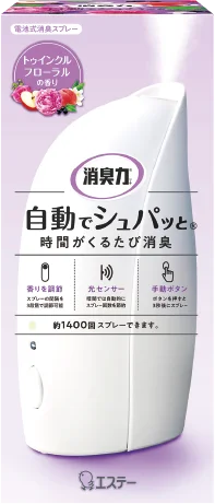 消臭力 自動でシュパッと トゥインクルフローラルの香り