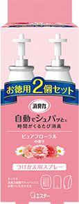 つけかえ2個セット ピュアフローラルの香り