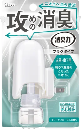 消臭力 プラグタイプ 玄関・廊下用 グリーンフローラルの香り